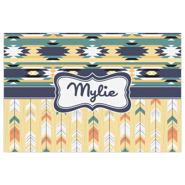 Tribal2 Indoor / Outdoor Rug - 2'x3' - Front Flat