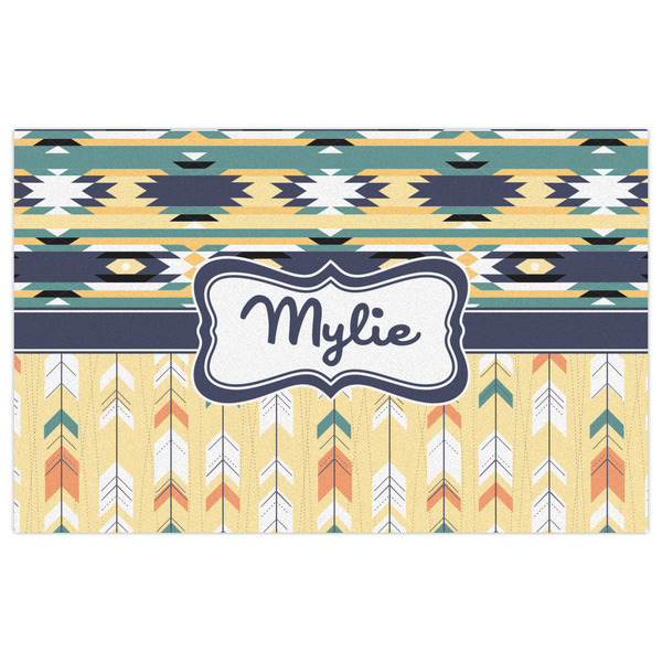 Tribal2 Indoor / Outdoor Rug - 5'x8' - Front Flat