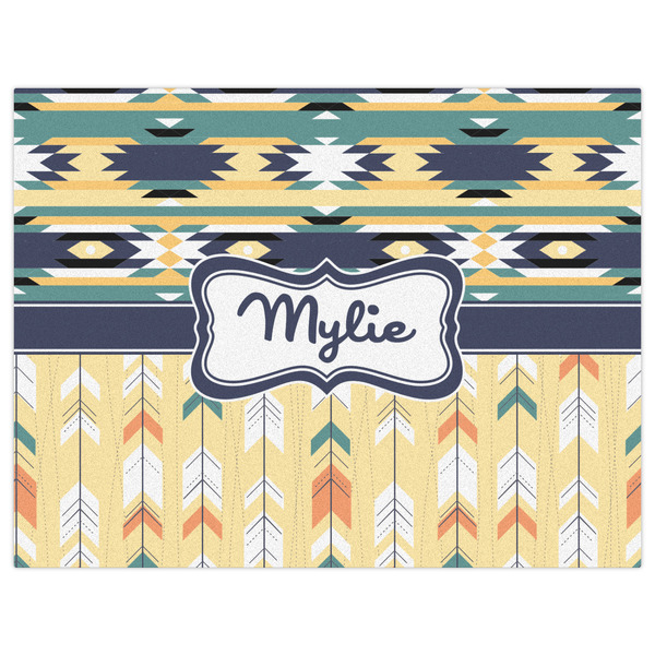 Tribal2 Indoor / Outdoor Rug - 6'x8' - Front Flat