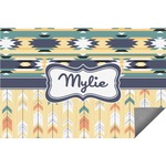 Tribal2 Indoor / Outdoor Rug - 6'x8' w/ Name or Text