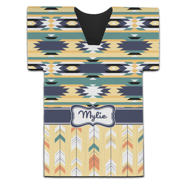 Custom Tribal2 Jersey Bottle Cooler (Personalized)