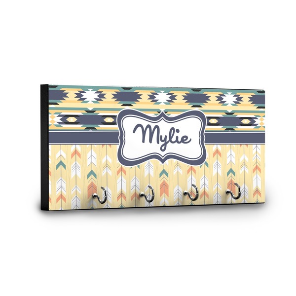 Tribal2 Key Hanger - Front View with Hooks