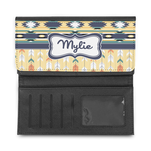 Tribal2 Ladies Wallet - Half Way Open