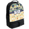 Tribal2 Large Backpack - Black - Angled View