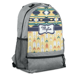 Tribal2 Backpack - Grey (Personalized)