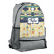 Tribal2 Large Backpack - Gray - Angled View