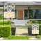 Tribal2 Large Garden Flag - Single Sided (Personalized)