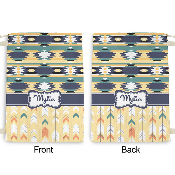 Tribal2 Large Laundry Bag - Front & Back View