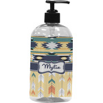 Tribal2 Plastic Soap / Lotion Dispenser (16 oz - Large - Black) (Personalized)