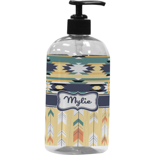 Custom Tribal2 Plastic Soap / Lotion Dispenser (Personalized)