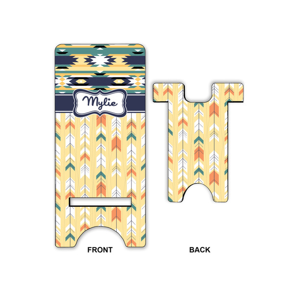 Tribal2 Large Phone Stand - Front & Back