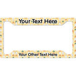 Tribal2 License Plate Frame (Personalized)