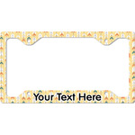 Tribal2 License Plate Frame - Style C (Personalized)
