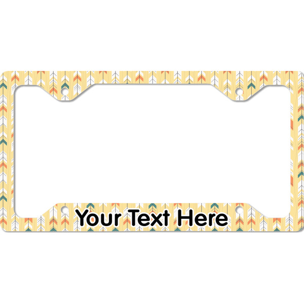 Custom Tribal2 License Plate Frame - Style C (Personalized)