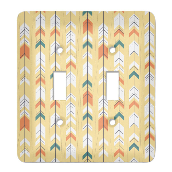 Custom Tribal2 Light Switch Cover (2 Toggle Plate)