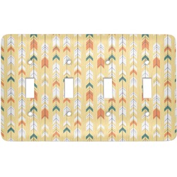 Tribal2 Light Switch Cover (4 Toggle Plate)
