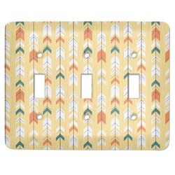 Tribal2 Light Switch Cover (3 Toggle Plate)