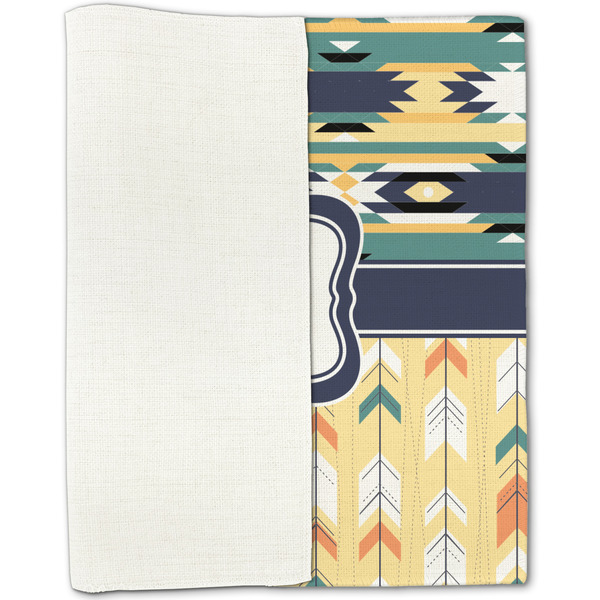 Tribal2 Linen Placemat - Folded Half