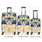 Tribal2 Luggage Bags all sizes - With Handle