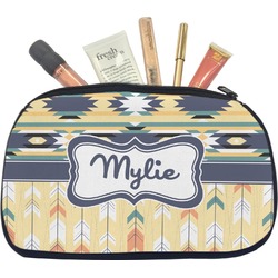 Tribal2 Makeup / Cosmetic Bag - Medium (Personalized)