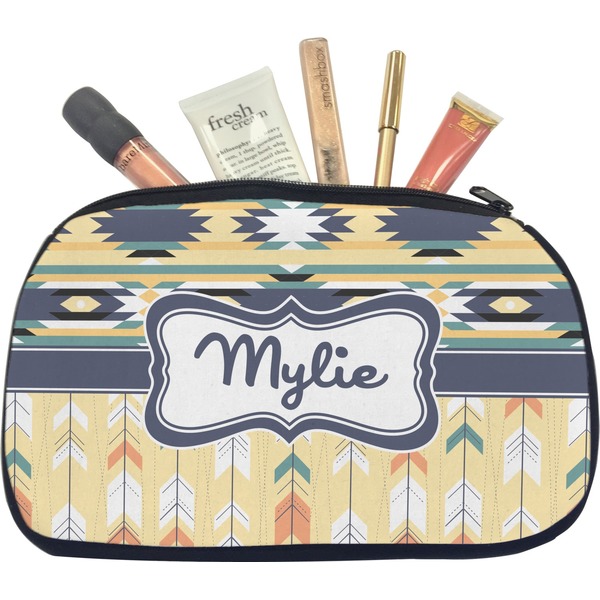 Custom Tribal2 Makeup / Cosmetic Bag - Medium (Personalized)