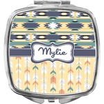 Tribal2 Compact Makeup Mirror (Personalized)