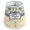 Tribal2 Poly Film Empire Lampshade - Angle View