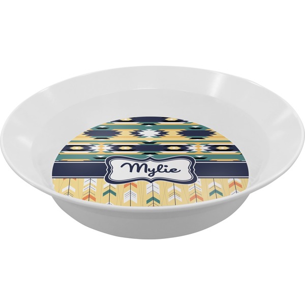 Custom Tribal2 Melamine Bowl (Personalized)