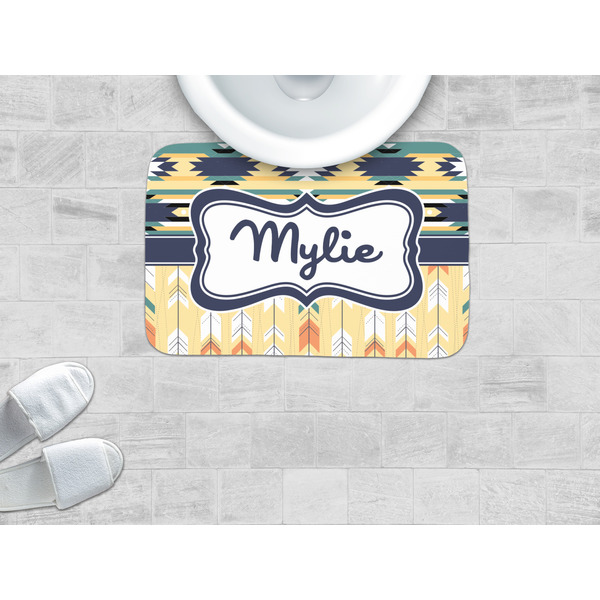 Tribal2 Memory Foam Bath Mat - LIFESTYLE