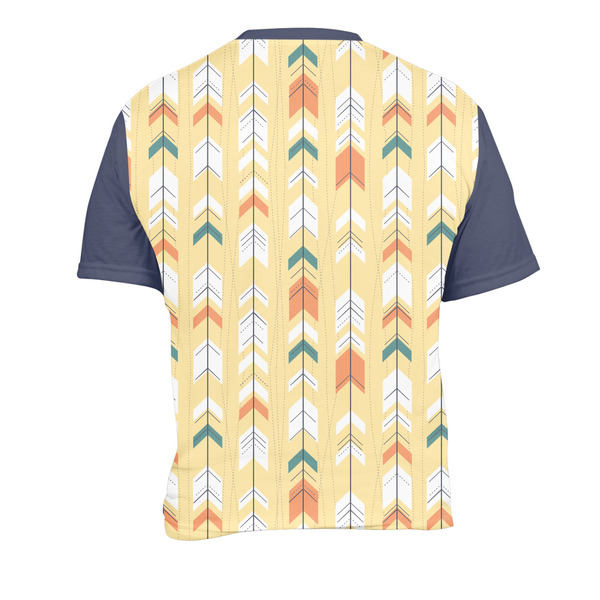 Tribal2 Men's Crew Neck T Shirt Medium - Back