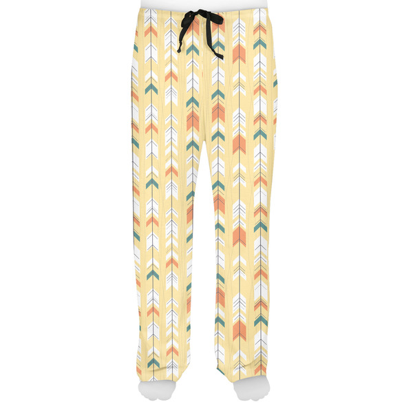 Tribal2 Men's Pjs Front - on model