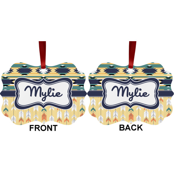 Tribal2 Metal Benilux Ornament - Front and Back (APPROVAL)