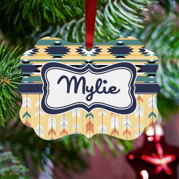 Tribal2 Metal Benilux Ornament - Lifestyle