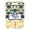 Tribal2 Metal Luggage Tag - Front Without Strap