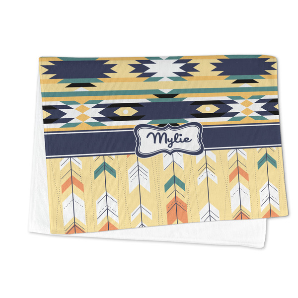 Tribal2 Microfiber Dish Towel - FOLDED HALF