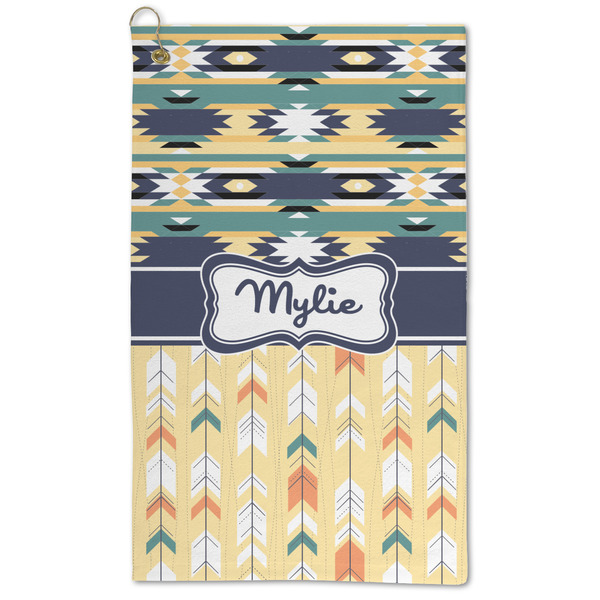 Custom Tribal2 Microfiber Golf Towel (Personalized)