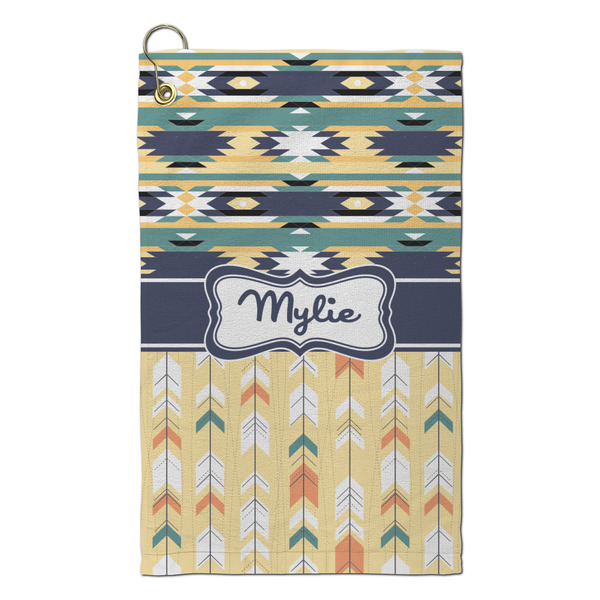 Custom Tribal2 Microfiber Golf Towel - Small (Personalized)
