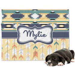 Tribal2 Dog Blanket - Regular (Personalized)