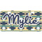 Tribal2 Mini/Bicycle License Plate (Personalized)