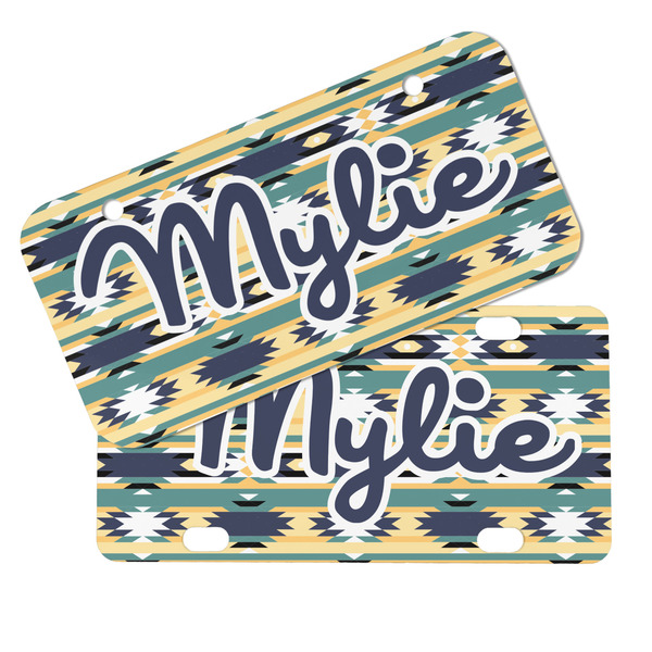 Tribal2 Mini License Plates - MAIN (4 and 2 Holes)