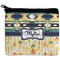 Tribal2 Neoprene Coin Purse - Front