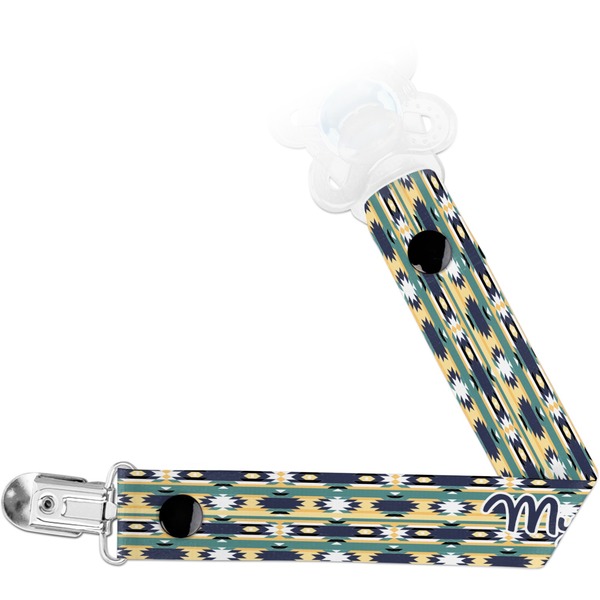 Custom Tribal2 Pacifier Clip (Personalized)