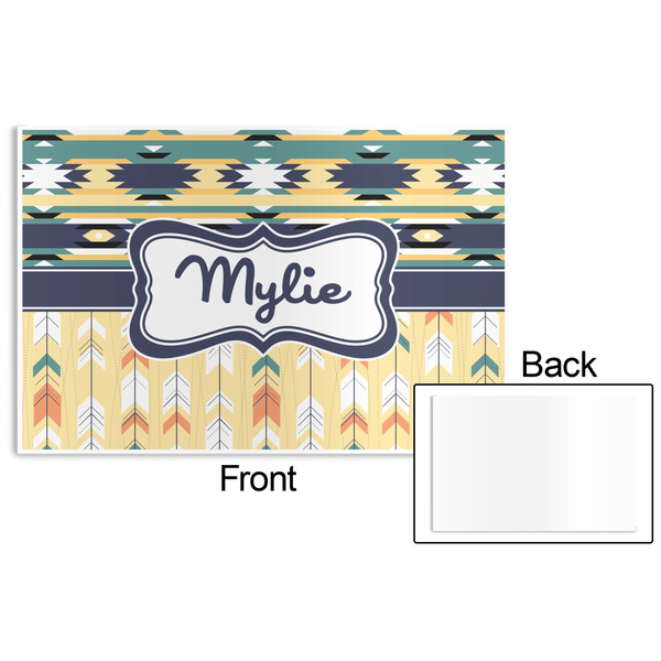 Tribal2 Disposable Paper Placemat - Front & Back