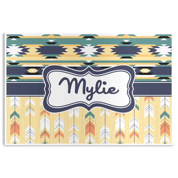 Custom Tribal2 Disposable Paper Placemats (Personalized)