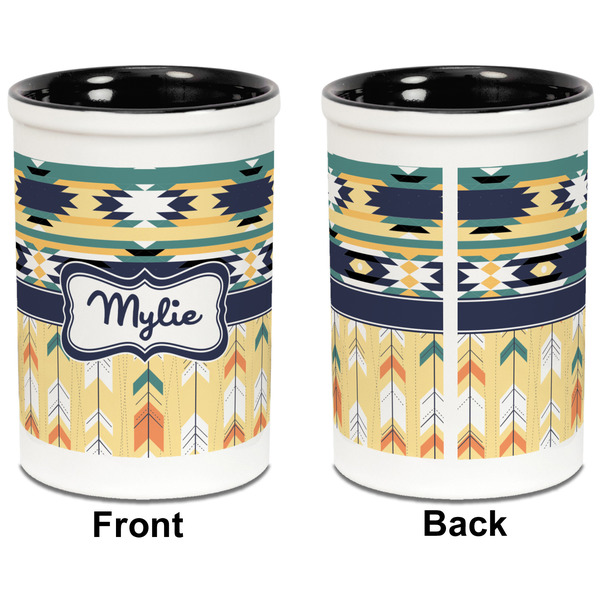 Tribal2 Pencil Holder - Black - approval