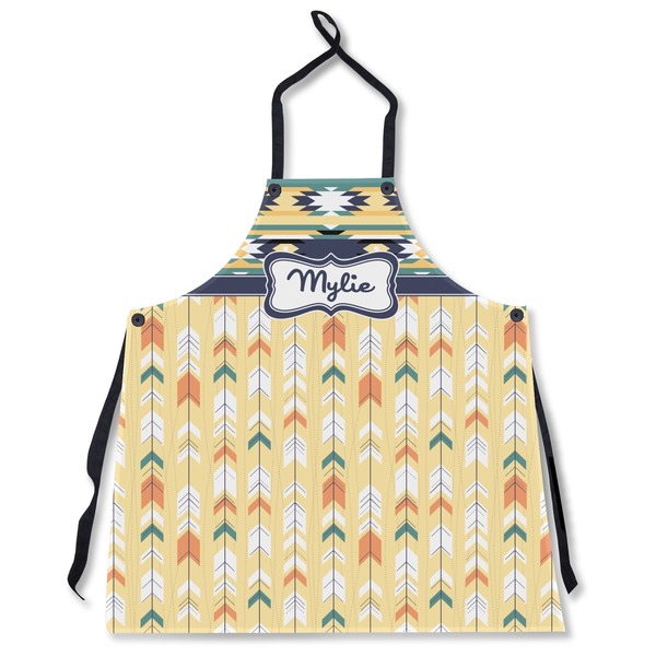 Custom Tribal2 Apron Without Pockets w/ Name or Text