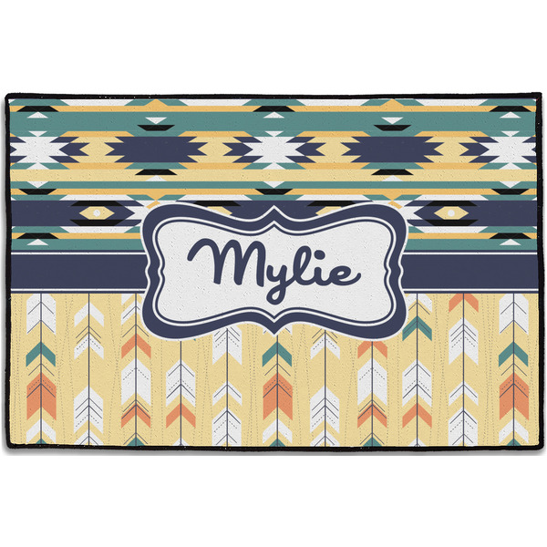 Tribal2 Personalized Door Mat - 36x24 (APPROVAL)