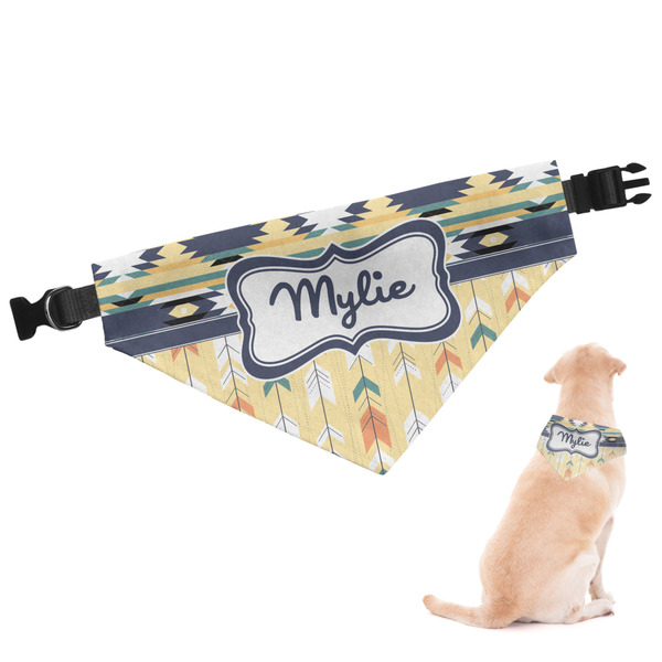 Custom Tribal2 Dog Bandana - XLarge (Personalized)