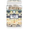 Tribal2 Dog Treat Jar (Personalized)