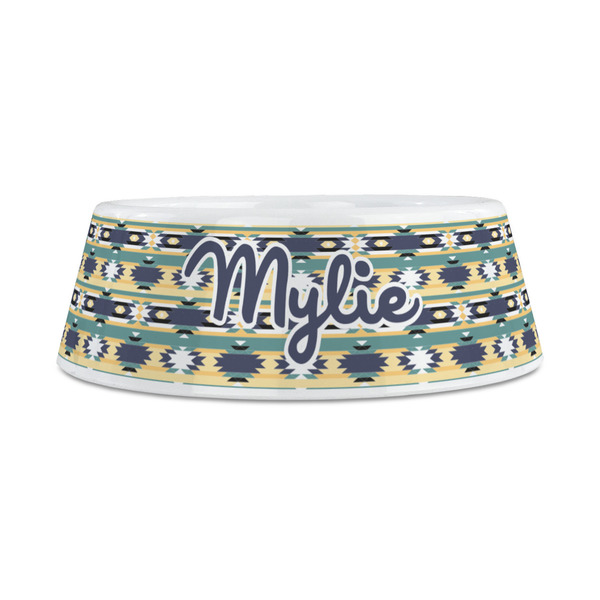 Tribal2 Plastic Dog Bowls - Medium - FRONT